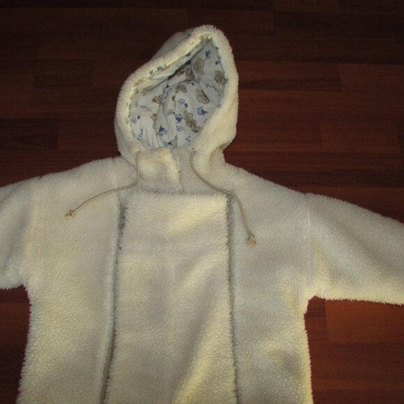 Vintage Sherpa Toddler Snowsuit – 12–24 Months - Picture 5 of 9